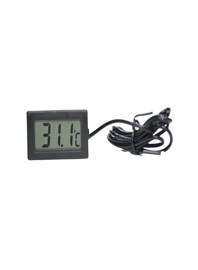 في سي كيه مقياس حرارة رقمي VCK بشاشة LCD للثلاجات مع مسبار سلكي | بلاستيك | قد يختلف اللون | خيار التشغيل/الإيقاف متوفر | نطاق قياس IC/FI من -50 إلى +300 درجة - Image 3